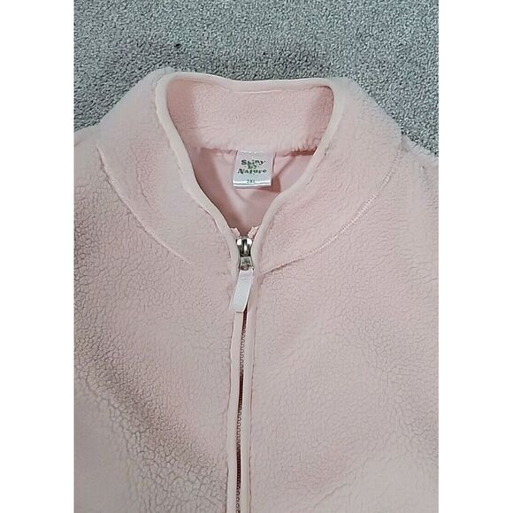 Shiny By Nature Pink Women's Zip up Vest w/pockets -2xl polyester - Picture 9 of 9